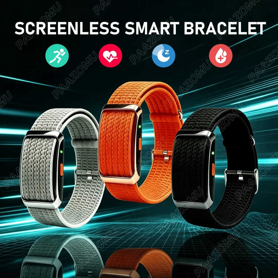 Canvas Strap Watch - 2026 Neuer Bildschirmloser Gesundheits- und Fitness-Tracker