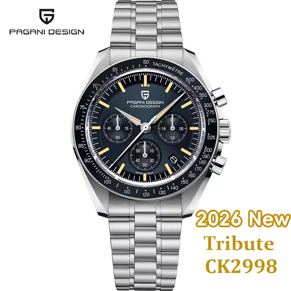 Rolex Watch Submariner - PAGANI DESIGN 2026 New Moon Herrenuhren,