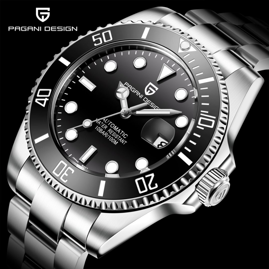 Rolex Watch Submariner - PAGANI DESIGN Neue JP Mechanische Uhr