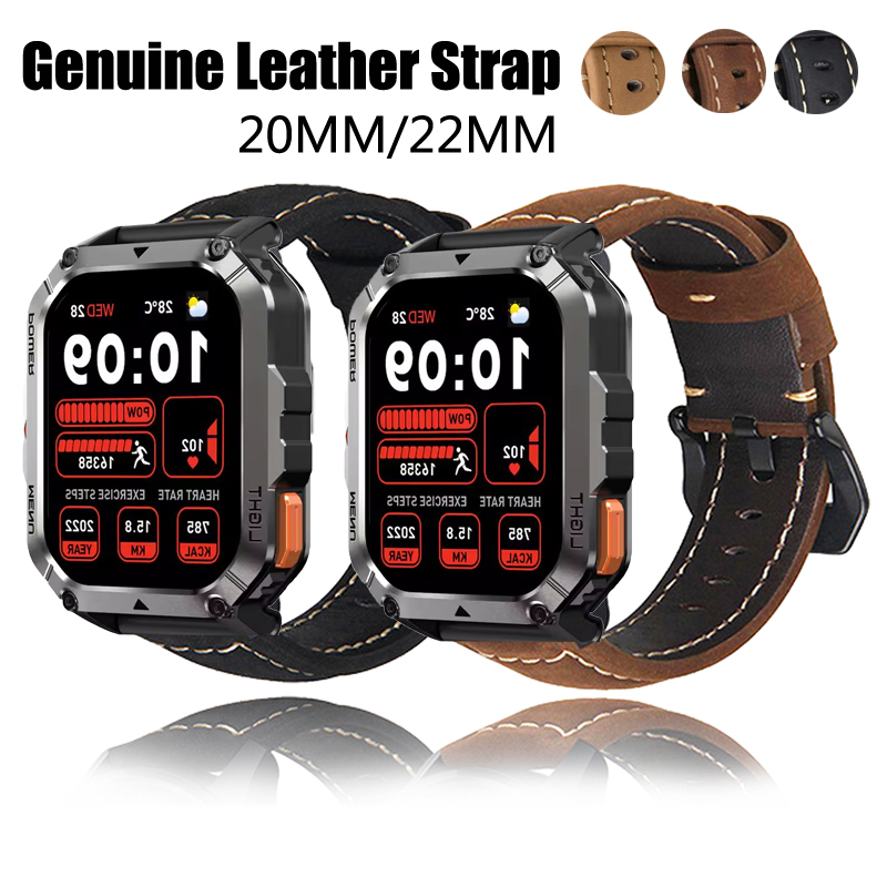 Leather Strap Quick Release - Schnellverschluss-Lederriemen für Blackview W70 Pro W60,