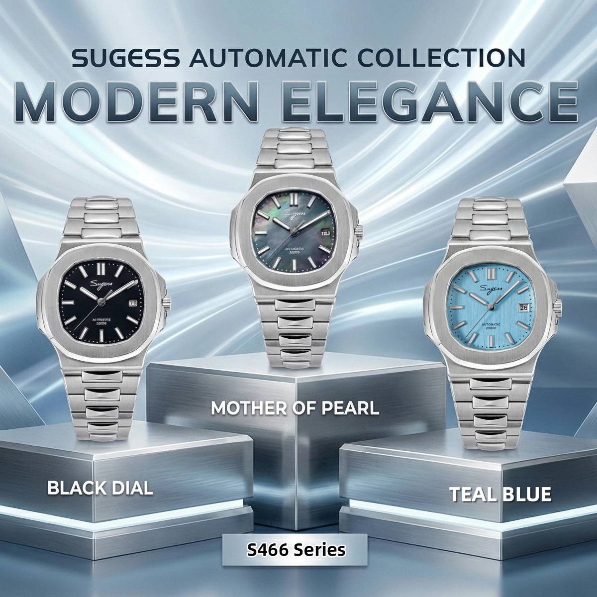 Sugess Man Uhr Automatische me – Patek Philippe Watch Nautilus Bewertung und Preis