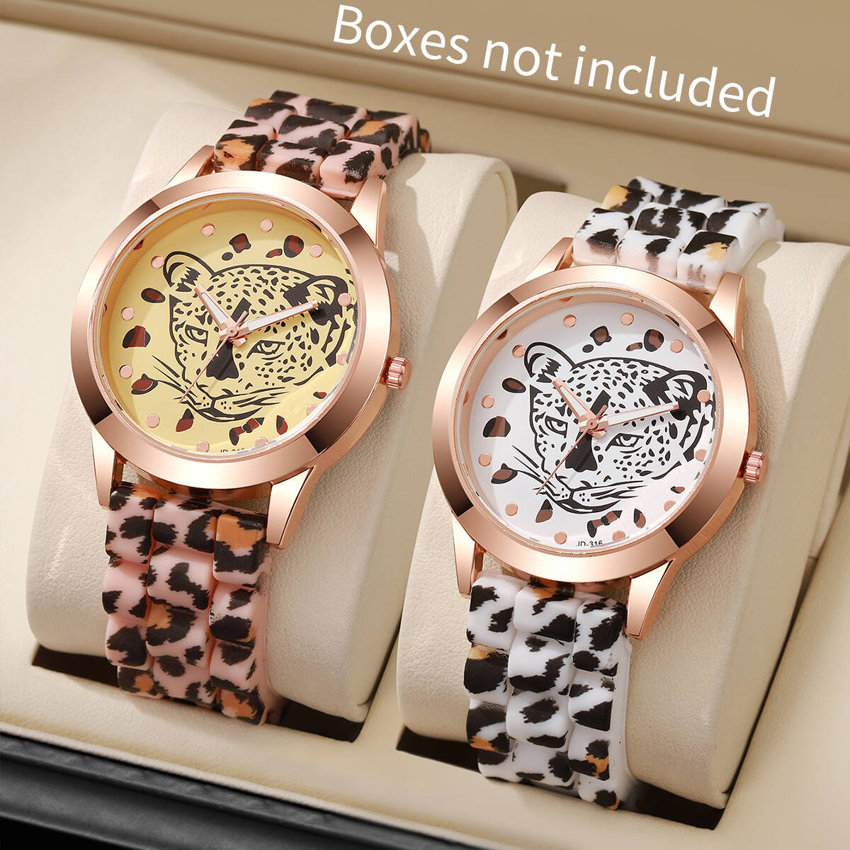 2 Stück/Set modische Damenuhre – Silicone Band Women Bewertung und Preis
