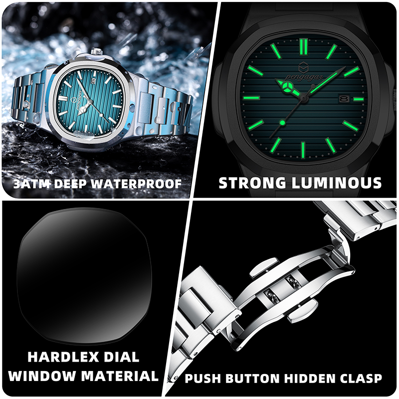 Modische Herren-Businessuhren  – Patek Philippe Watch Nautilus Bewertung und Preis